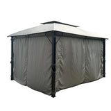 Lifestyle Living Mayfair Grey Gazebo | 3 x 4m