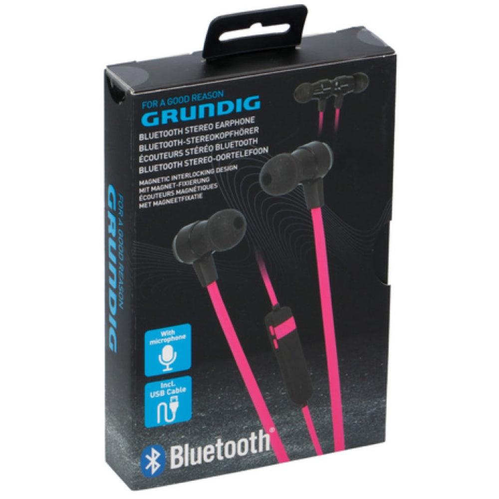 Grundig Bluetooth Stereo Earphones with Microphone | Assorted