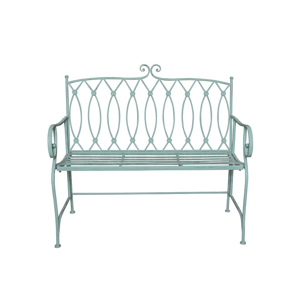 Lifestyle Living Capri Sage Green Outdoor Bench | 104cm - Choice Stores