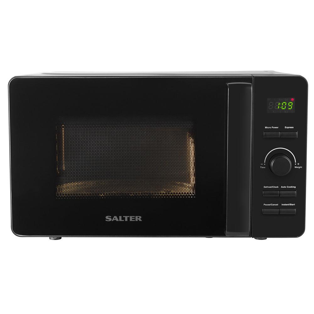 Salter Kuro Black Digital Microwave | 800W - Choice Stores
