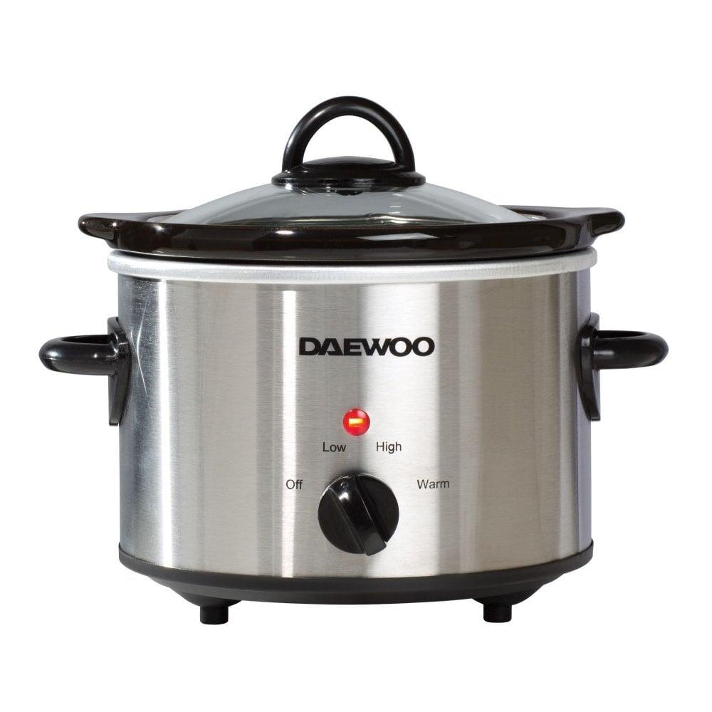 Daewoo Stainless Steel Slow Cooker | 1.5L - Choice Stores