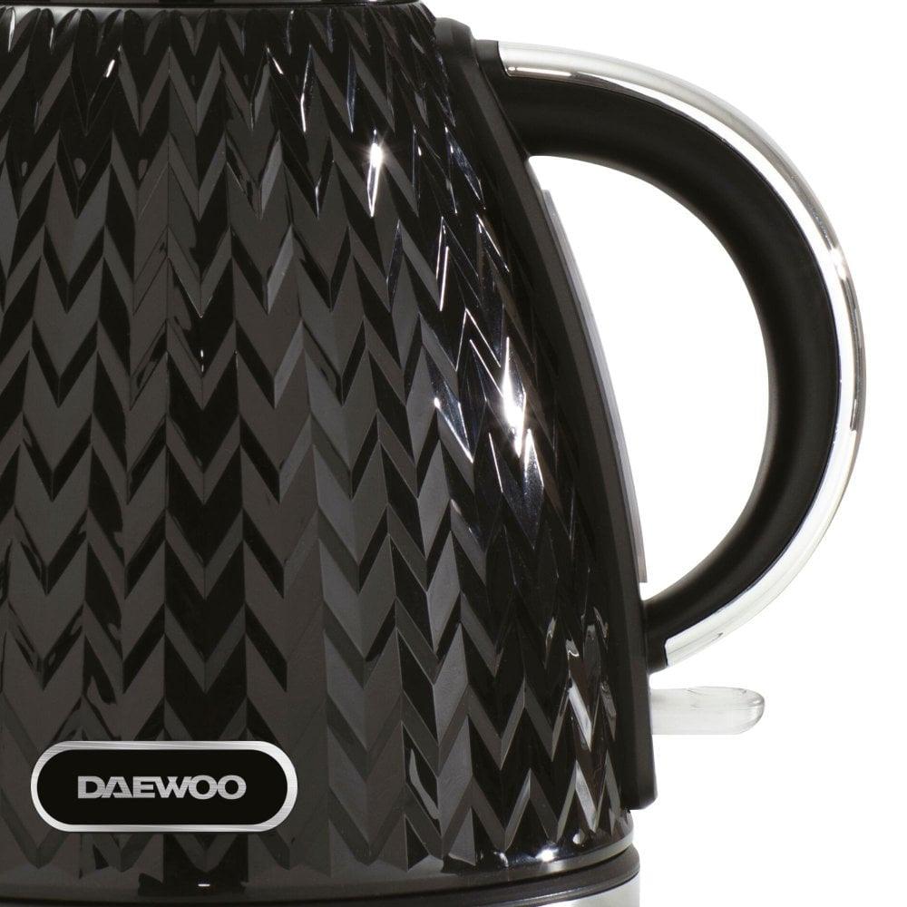 Daewoo Argyle Black Jug Kettle | 1.7L - Choice Stores