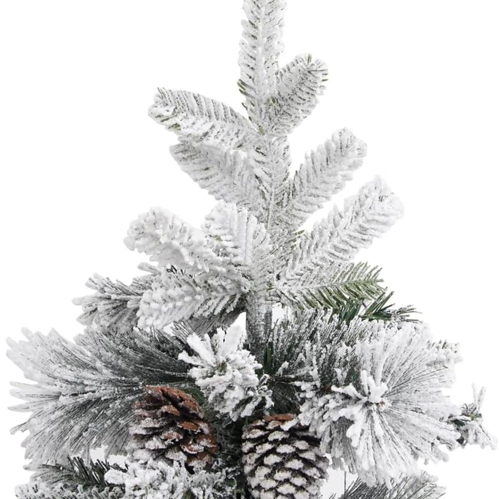 Alaska Flocked Pinecone Christmas Tree