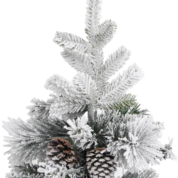 Alaska Flocked Pinecone Christmas Tree