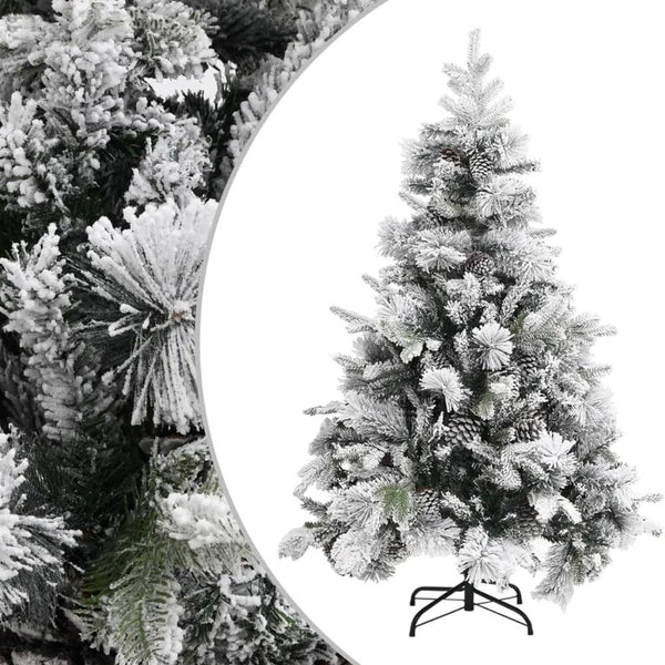 Alaska Flocked Pinecone Christmas Tree