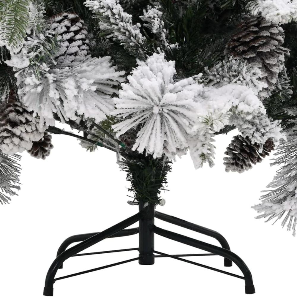 Alaska Flocked Pinecone Christmas Tree