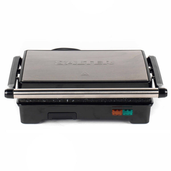 Salter Megastone Fold-Out Contact Grill | Floating Hinge, Dual Indicators