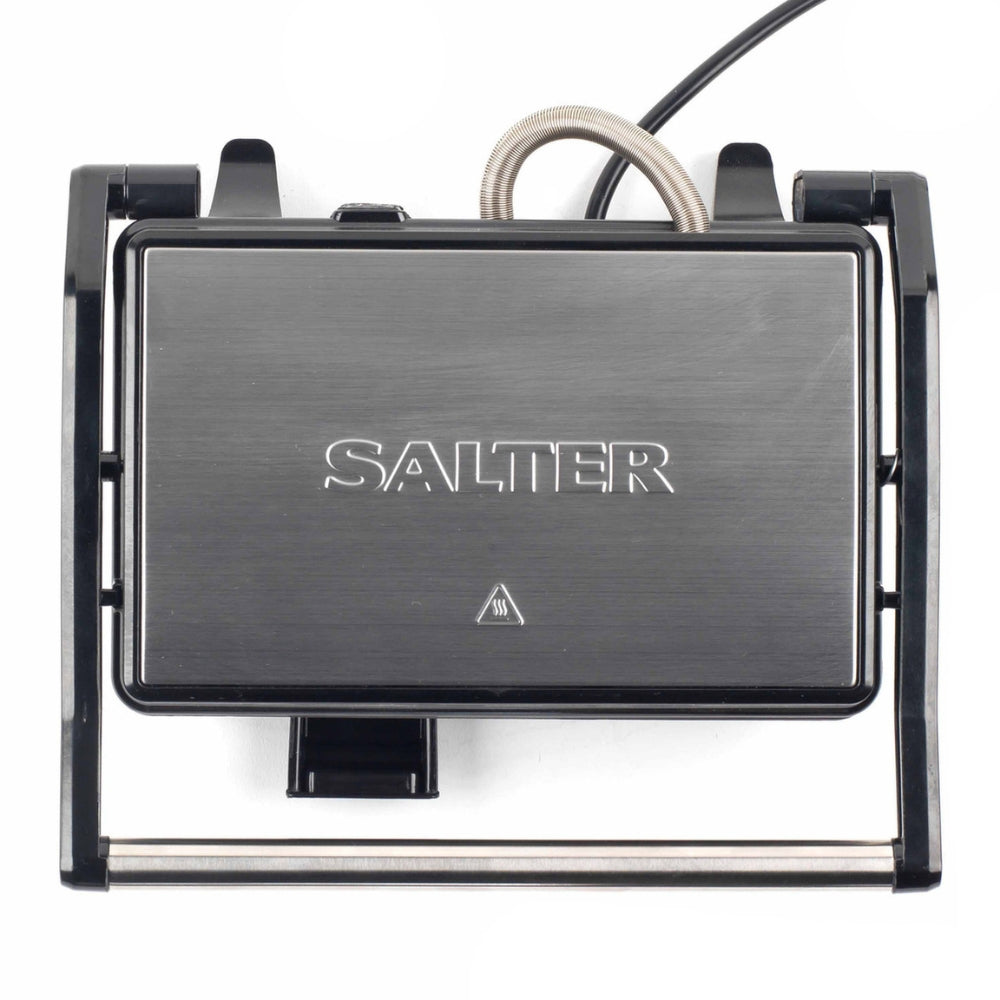 Salter Megastone Fold-Out Contact Grill | Floating Hinge, Dual Indicators
