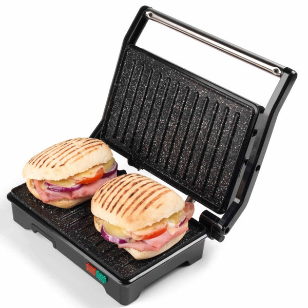 Salter Megastone Fold-Out Contact Grill | Floating Hinge, Dual Indicators