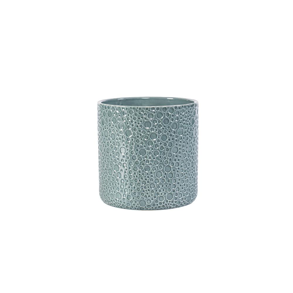 Garden Haven Ceramic Dots Collection Pot | 13cm | Assorted Colours - Choice Stores