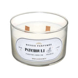 Comptoir de la Bougie Patchouli Scented Candle | Two Wooden Wicks, 470g