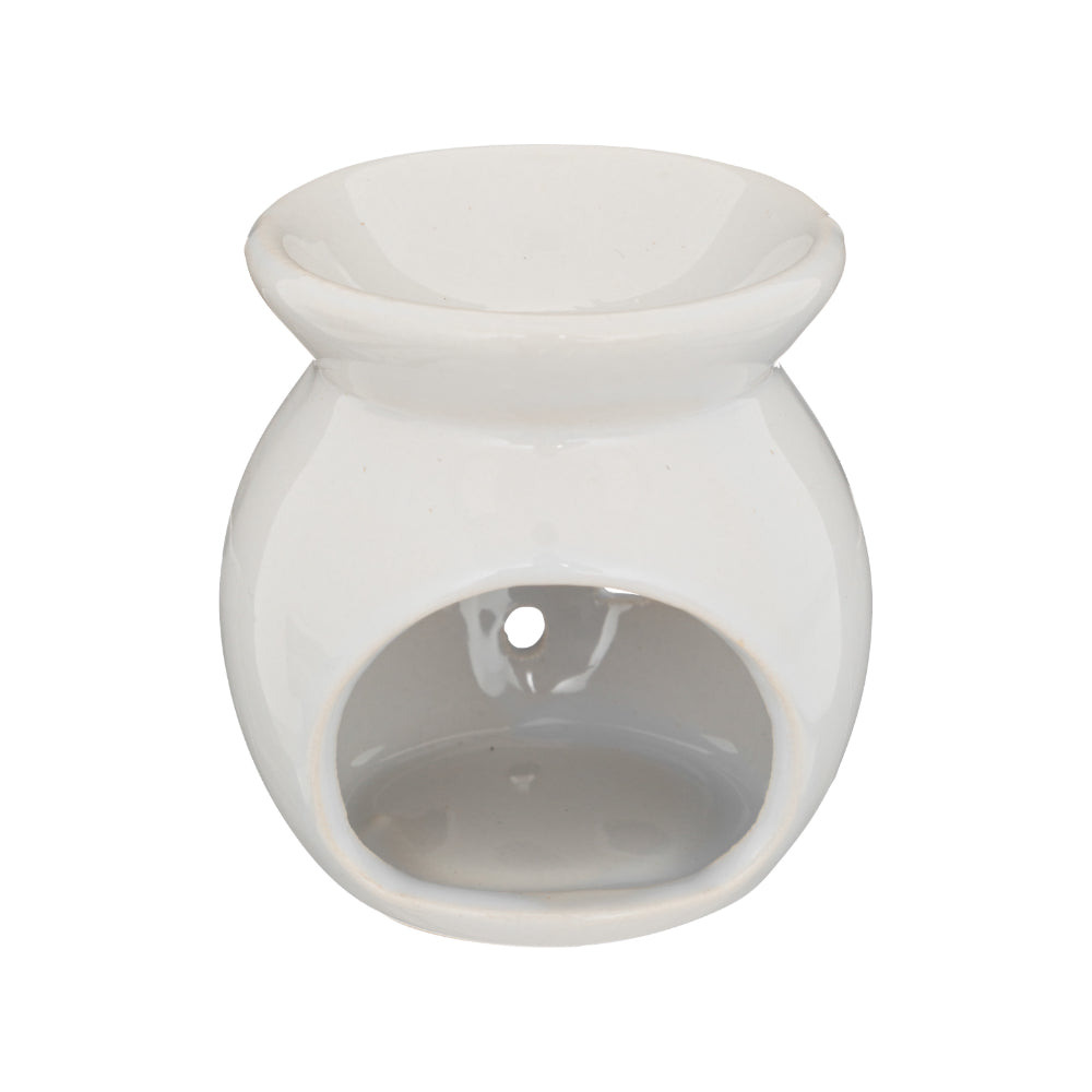 Atmosphera Oil Burner Fragrance Set | Leaf Motif Burner, Assorted Scents