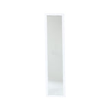 5FIVE Full Length Standing Mirror with Slim Frame | White, 35 x 155cm