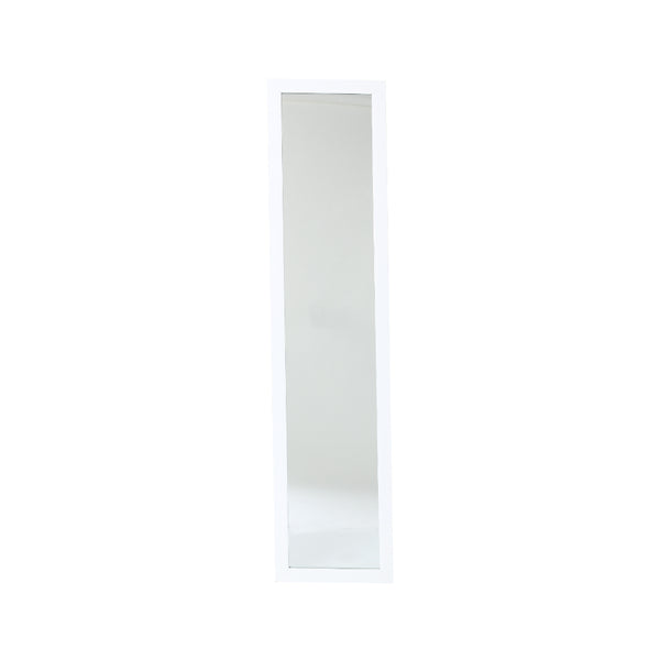 5FIVE Full Length Standing Mirror with Slim Frame | White, 35 x 155cm