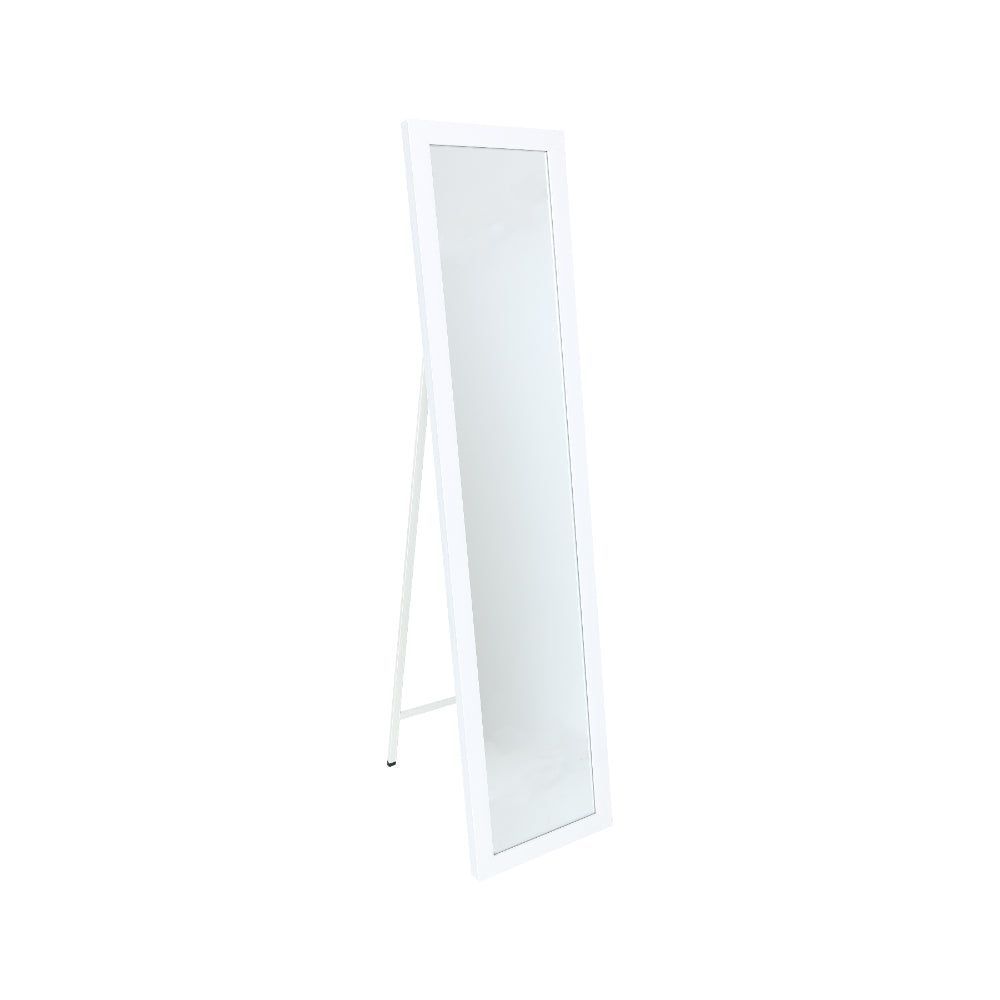 5FIVE Full Length Standing Mirror with Slim Frame | White, 35 x 155cm
