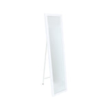 5FIVE Full Length Standing Mirror with Slim Frame | White, 35 x 155cm