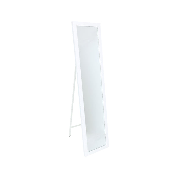 5FIVE Full Length Standing Mirror with Slim Frame | White, 35 x 155cm