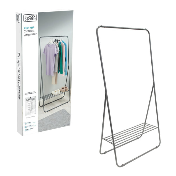 Black & Decker Minimalist Clothes Rail