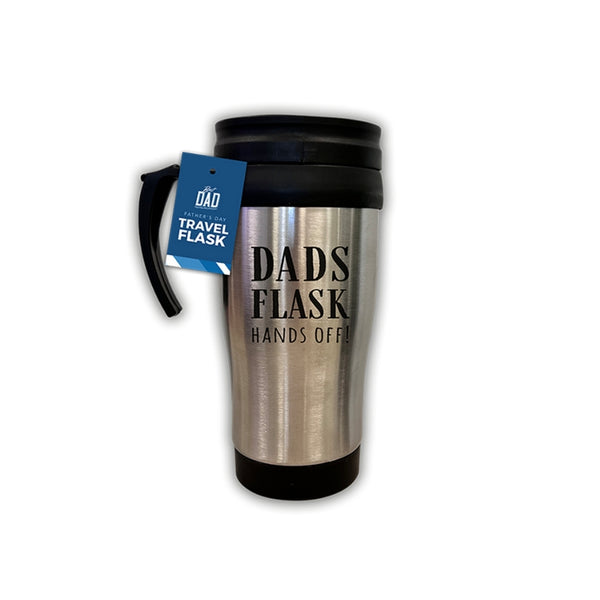 Father's Day Stainless Steel Insulated Travel Flask | Dad Print