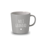 Grandad Matte Ceramic Mug Set | Teal & Grey | Sentimental Gift