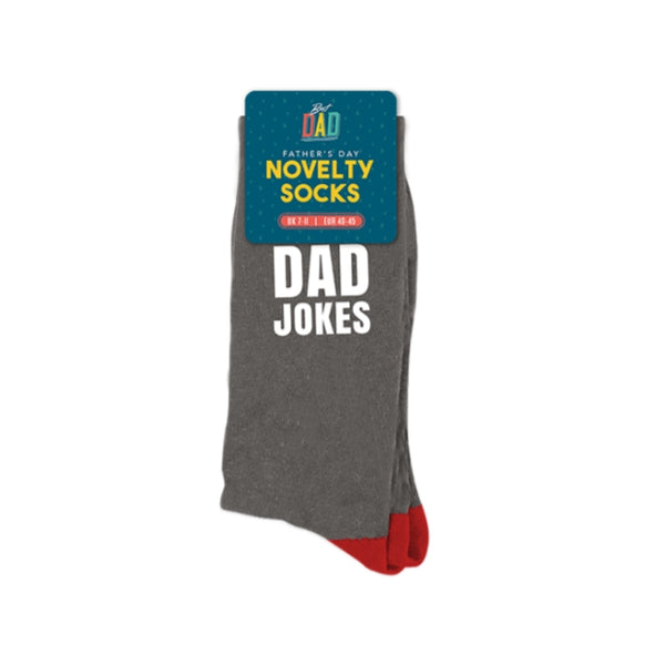 Father's Day Novelty Socks | Dad Jokes & King of Napping | UK 7-11
