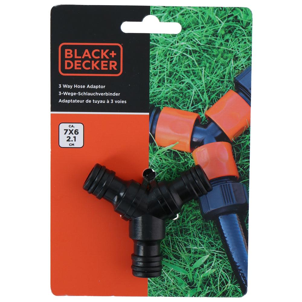 Black + Decker Coupling 3 Way Hose Adaptor - Choice Stores