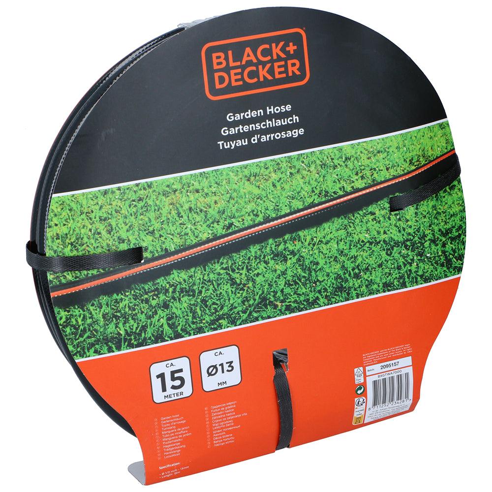 Black + Decker Garden Hose | 12mm x 15m - Choice Stores