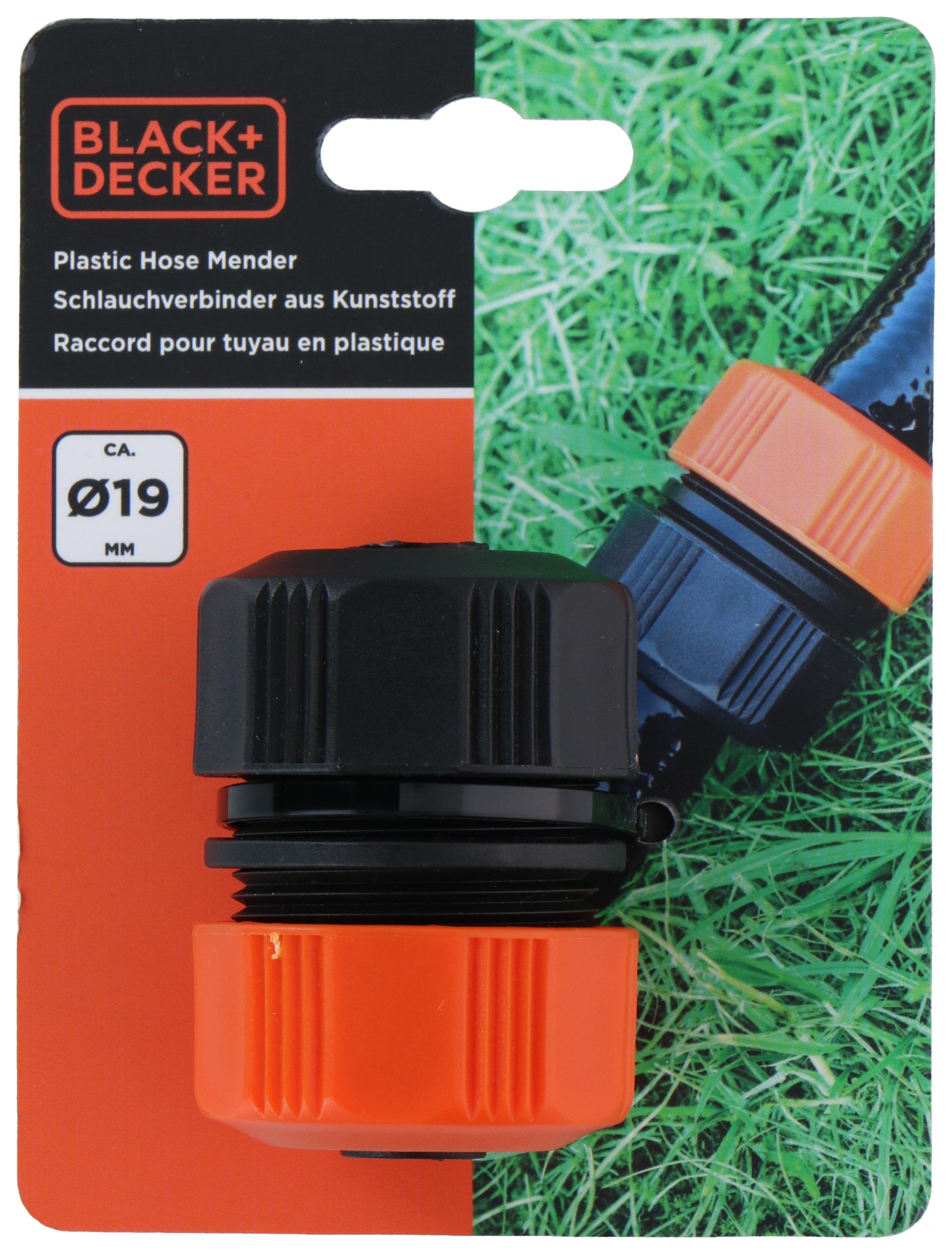 Black + Decker 3/4'' Plastic Hose Mender - Choice Stores