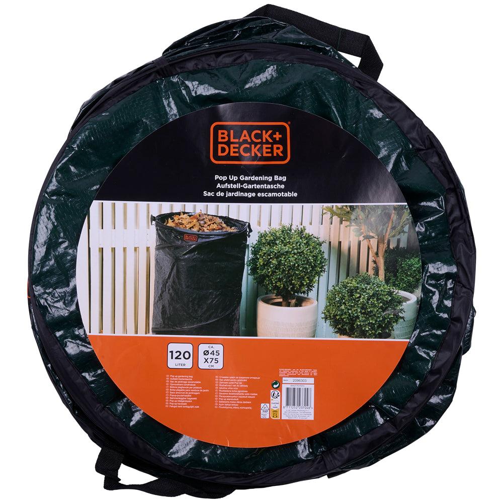 Black + Decker Pop-Up Garden Waste Bag | 120L - Choice Stores