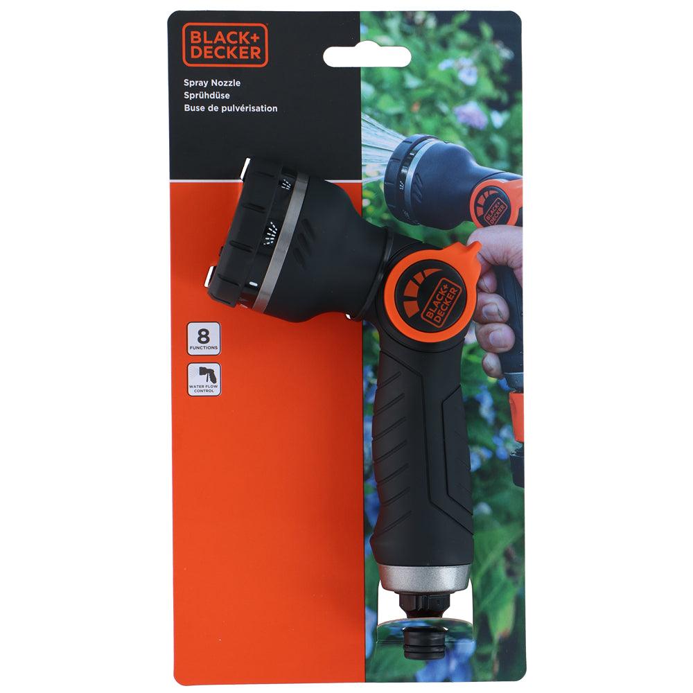 Black + Decker Spray Nozzle Gun | 8 Functions - Choice Stores