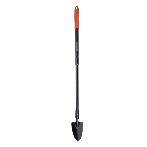 Black + Decker Pointed Head Telescopic Handle Trowel - 70-105cm