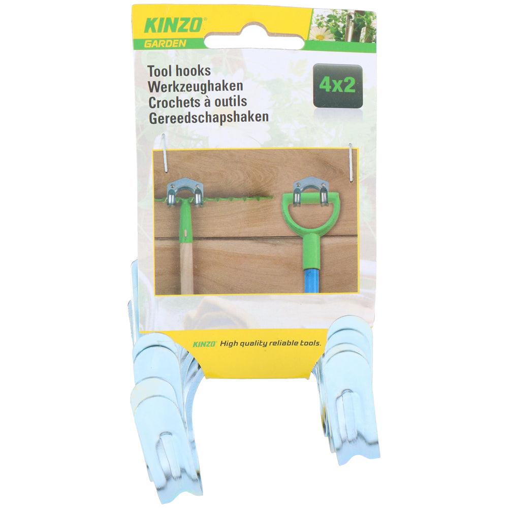 Kinzo Garden Tool Hooks | Pack of 4 - Choice Stores