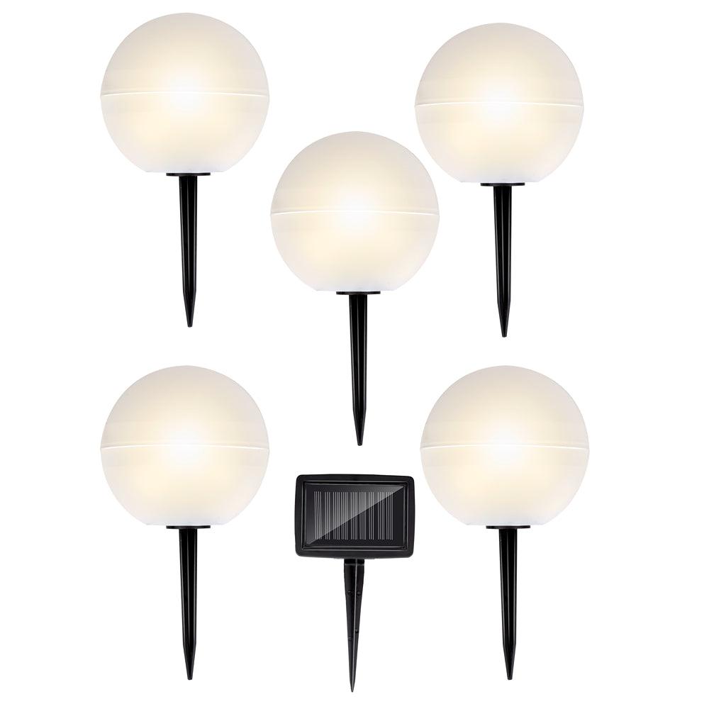 Grundig Colour Changing Solar LED Light Globes | Set of 5 - Choice Stores
