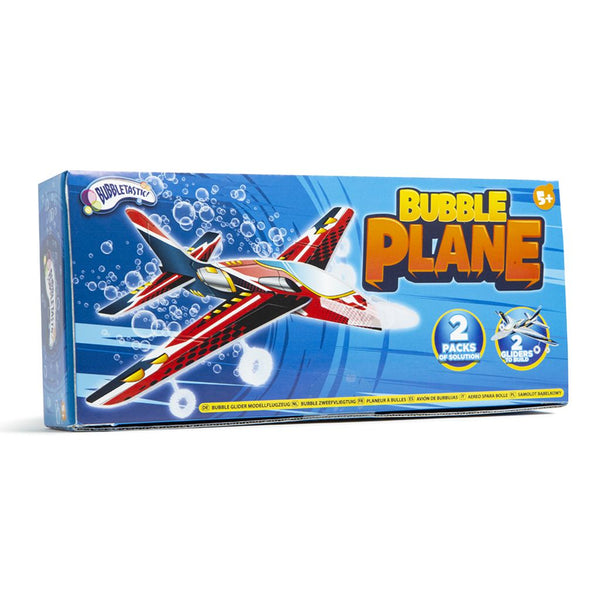 Bubbletastic Bubble Plane Toy | Bubble Blowing Aeroplane for Kids