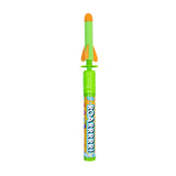 Rocket-Shaped Bubble Wand Toy | Green and Orange, Kids Outdoor Play