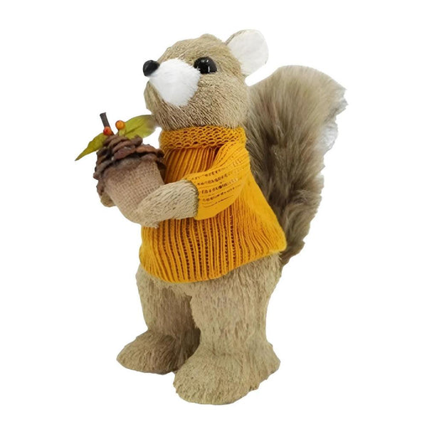 Standing Squirrel Decoration Boy | Height 30cm