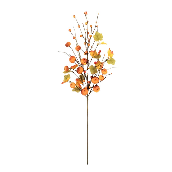 Autumn Collection Mini Pumpkins Spray | 81cm