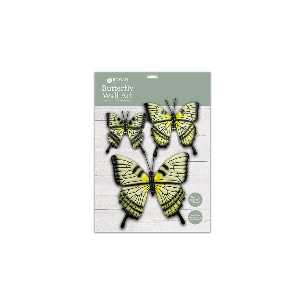 Butterfly Wall Decorations 3pk