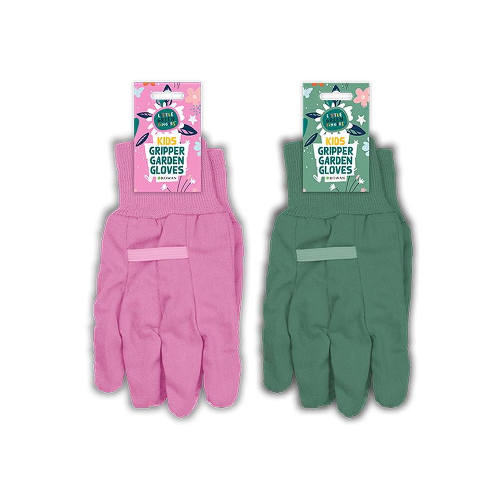 Rowan Kids Garden Gripper Gloves | Assorted Colour | One Size