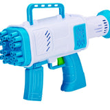 Bubblez 24-Hole Bubble Blaster | 29cm Blue & White