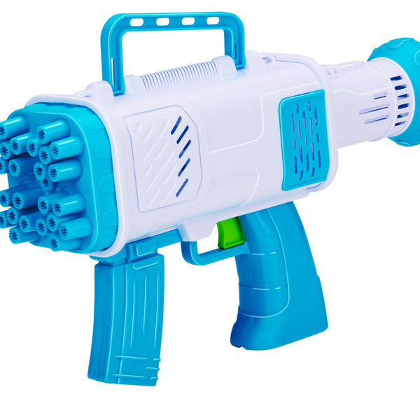 Bubblez 24-Hole Bubble Blaster | 29cm Blue & White