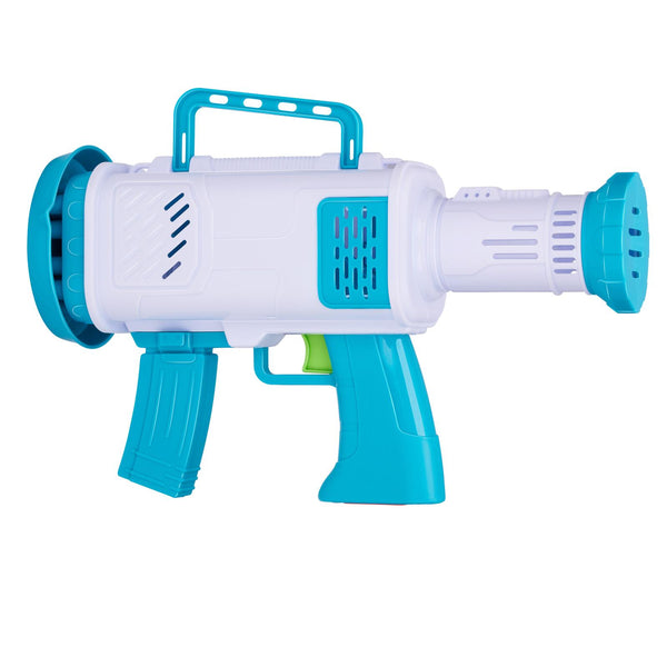 Bubblez 24-Hole Bubble Blaster | 29cm Blue & White