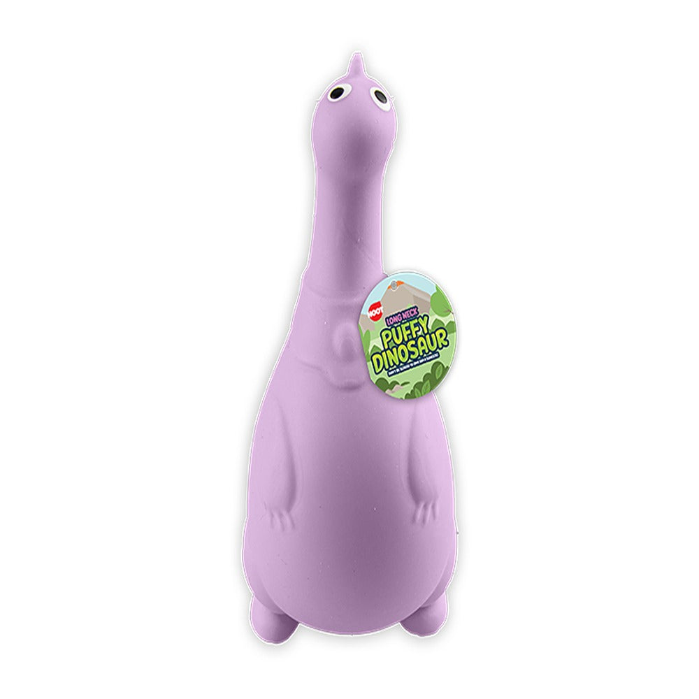 Dino World Long Neck Squishy Dinosaur Toy | PDQ Counter Display