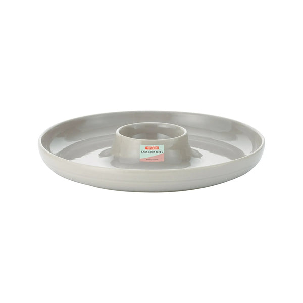 Typhoon World Foods Grey Chip And Dip Bowl