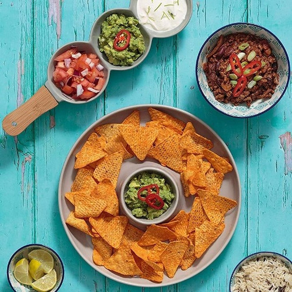 Typhoon World Foods Grey Chip And Dip Bowl