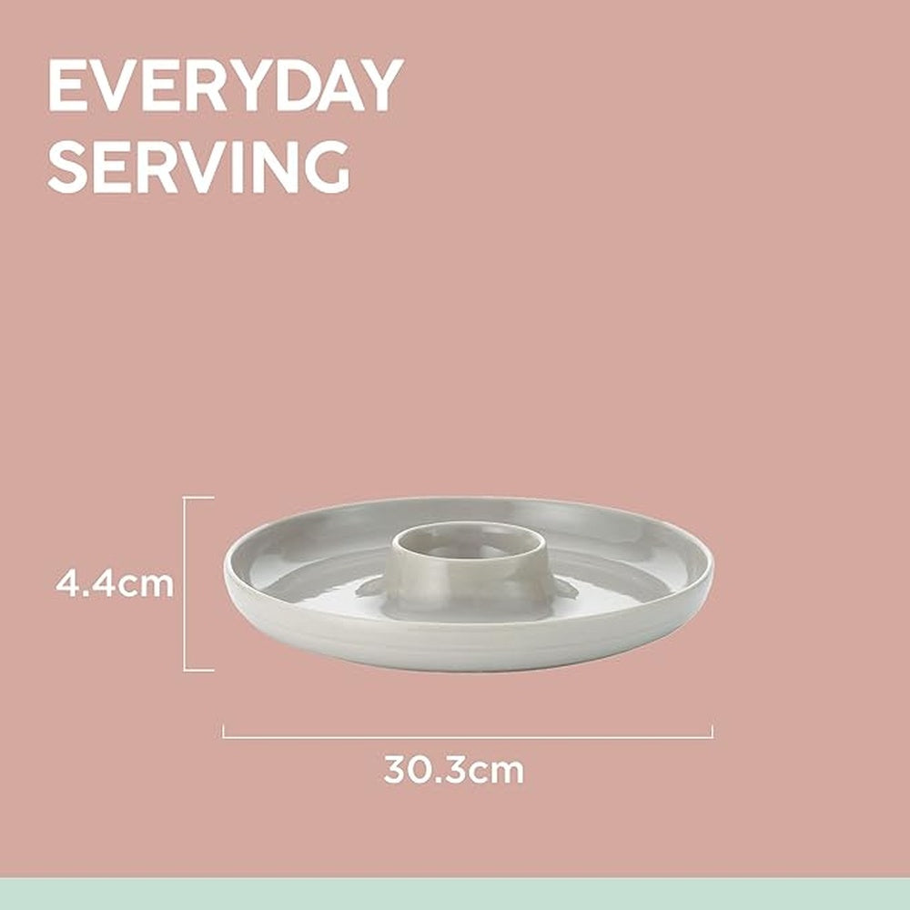 Typhoon World Foods Grey Chip And Dip Bowl