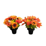Pumpkin Mix Gravepot Assorted Designs | Autumnal Vibe
