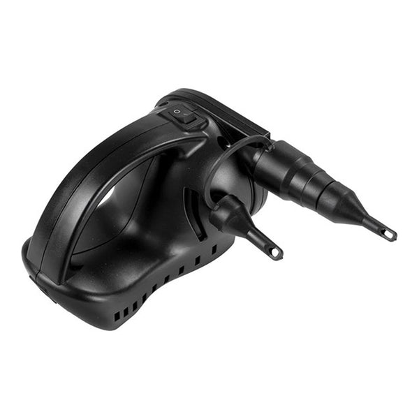 Milestone Portable Rechargeable Air Pump | Dual-Power, 3 Nozzles, Carry Handle