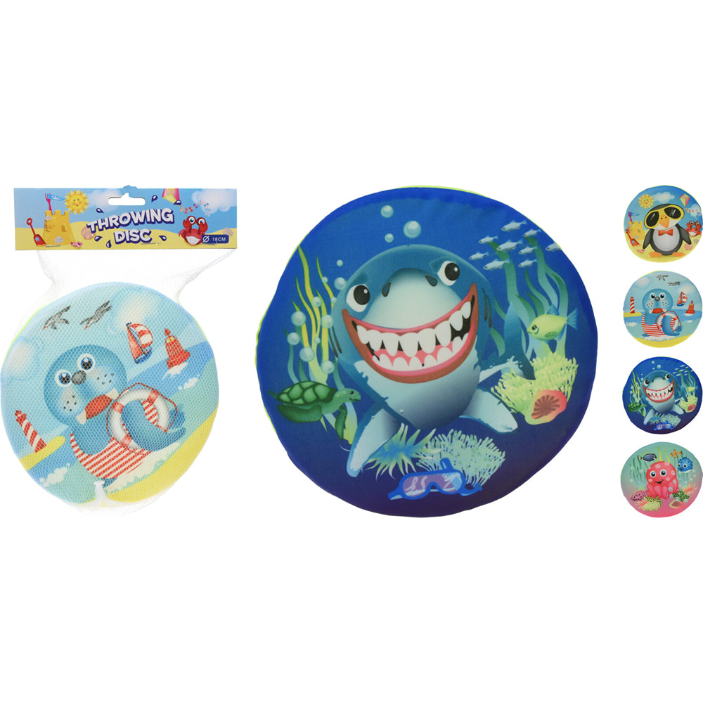 Games Hub Throwing Disc Flying Toy Game | 18cm Diameter Disc