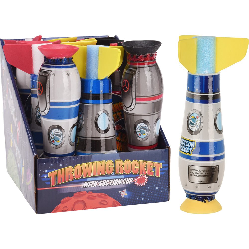 Games Hub Throwing Rocket with Suction Cup Toy | Suction Cup